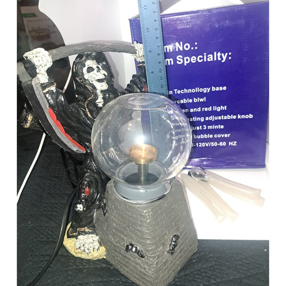 HALLOWEEN SALE! NIB-LG GOTHIC Dungeons & Dragons style Herbal Aromatherapy light - Picture 4 of 8